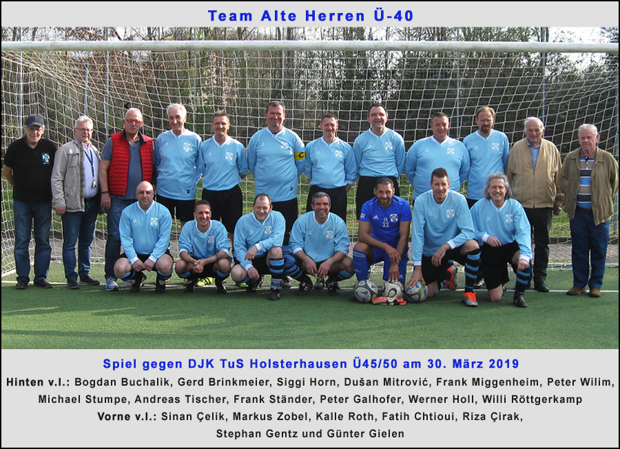 Team Alte Herren 2019